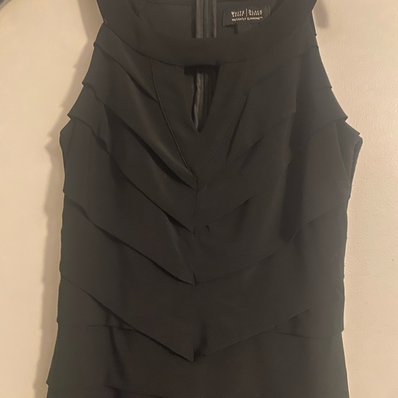 White House Black Market Slimming Black Dress - Picture 6 of 6